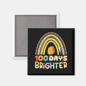 100 Tage Belletag 100. Schullehrer Magnet (Vorderseite/Rückseite)