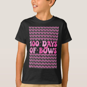 100 Tage Bows Coquette 100. Schulbow T-Shirt