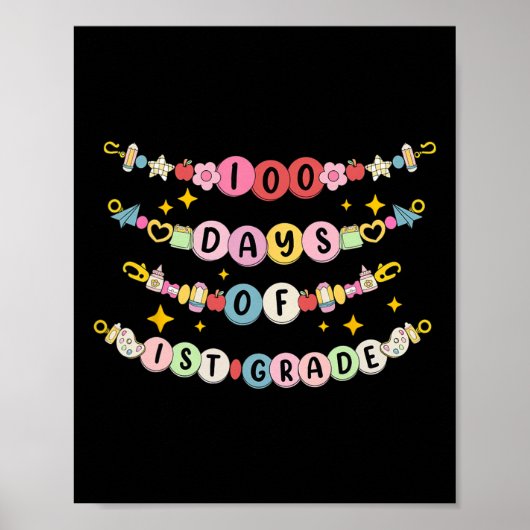 100 Tage Bracelet der 1. Klasse Poster (Vorne)