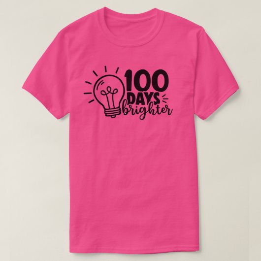 100 Tage Brighter Shirt Classic TShirt (Design vorne)