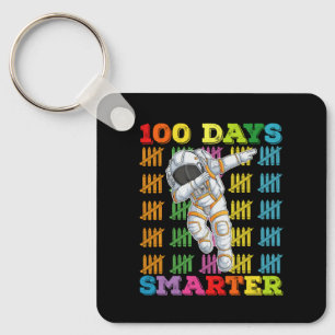 100 Tage cleverer Astronaut 100. Schultag Schlüsselanhänger