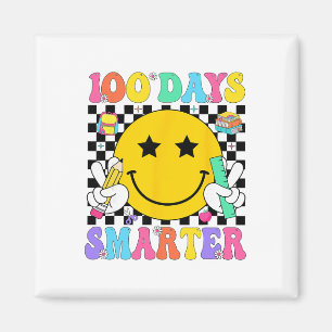 100 Tage cleverer Lehrer Jungen Mädchen Kinder 100 Magnet