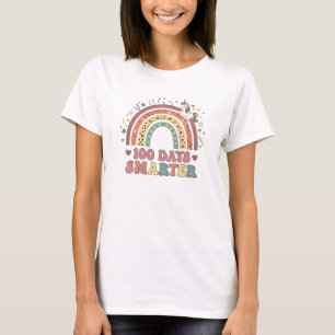 100 Tage cleverere Mädchen Einhorn 100. Tag der T-Shirt