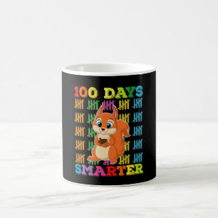 100 Tage cleveres Eichhörnchen 100. Schultag Kaffeetasse