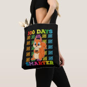 100 Tage cleveres Eichhörnchen 100. Schultag Tasche (Von Nahem)
