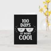 100 Tage Cool 1 Karte (Gelbe Blume)