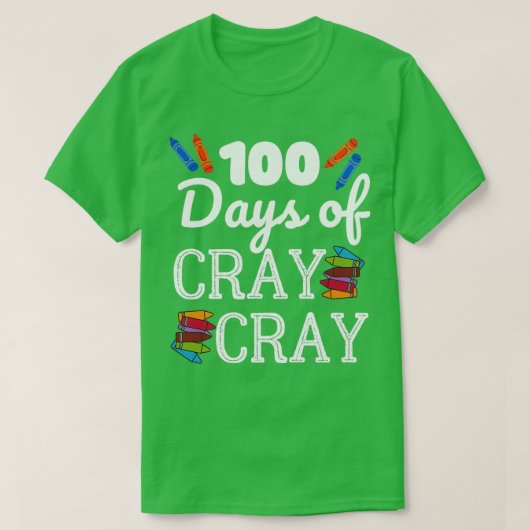 100 Tage Cray 7 T-Shirt (Design vorne)