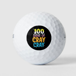 100 Tage Cray Cray 100. Schullehrer Golfball