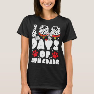 100 Tage Dalmatiner 4. Klasse Hunde Kinder 100 Tag T-Shirt