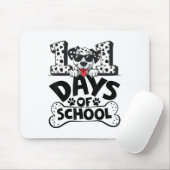 100 Tage Dalmatiner Hunde Junge Kind 100. Mousepad (Mit Mouse)