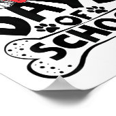 100 Tage Dalmatiner Hunde Junge Kind 100. Poster (Ecke)