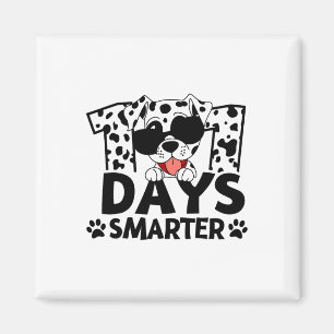 100 Tage Dalmatiner Hunde Junge Kind 100. Tag Magnet