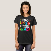 100 Tage der 7. Klasse Kindermädchen T-Shirt (Vorne ganz)
