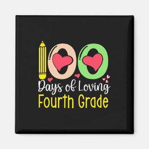 100 Tage der Liebe 4. Klasse 100. Tag der Schule T Magnet