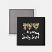 100 Tage der liebenden Schule Magnet (Vorderseite/Rückseite)