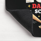 100 Tage der Schule Baseball 100. Schultag Mousepad (Ecke)