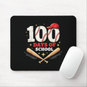 100 Tage der Schule Baseball 100. Schultag Mousepad (Mit Mouse)