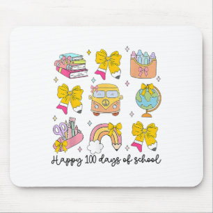 100 Tage der Schule Bruh School Lehrer Kinder Jung Mousepad