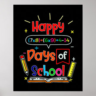 100 Tage der Schule Poster