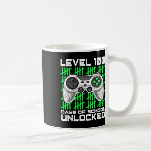 100 Tage der Schule, ungesperrte Gamer-Videospiele Kaffeetasse