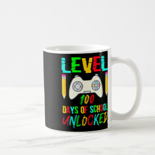 100 Tage der Schule, ungesperrte Gamer-Videospiele Kaffeetasse