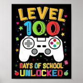 100 Tage der Schule, ungezähmt Gamer 100. Tag der  Poster (Vorne)