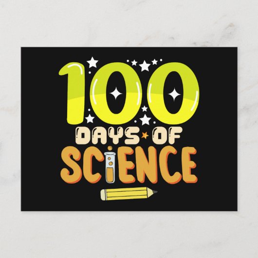 100 Tage der Wissenschaft 100. Schullehrer Postkarte (Vorderseite)
