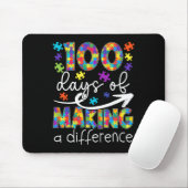 100 Tage des Andersmachens 100. Schultag Mousepad (Mit Mouse)