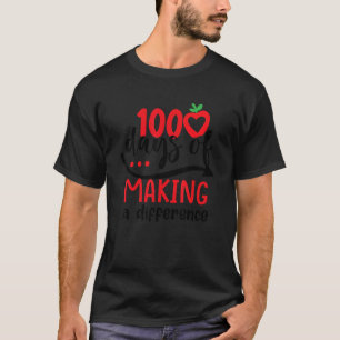 100 Tage Des Andersmachens 100. Schultag T-Shirt