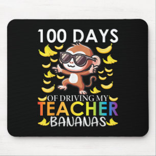 100 Tage des Autofahrens für meine Lehrerbananen 1 Mousepad