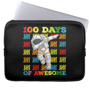 100 Tage des großartigen Astronauten 100. Schultag Laptopschutzhülle