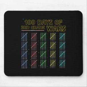 100 Tage des Krieges der dritten Klasse 100. Schul Mousepad