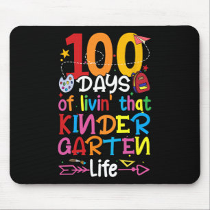 100 Tage des Lebens dieses Kindergarten Leben Jung Mousepad