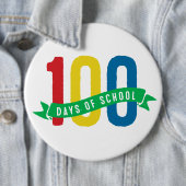 100 Tage des Schulknopfes Button (Beispiel)