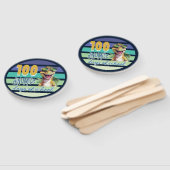 100 Tage Dinosaur Schule Party Fächer (Non-assembled)