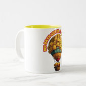 100 Tage durch Lernen aufgehoben Zweifarbige Tasse (Vorderseite Links)