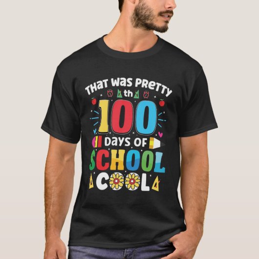 100 Tage, ein Shirt in einer Schule (Vorderseite)