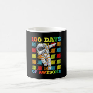 100 Tage eines großartigen Astronauten 100. Schult Kaffeetasse