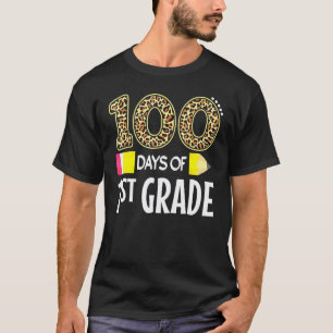 100 Tage Erste Klasse Lehrer Schüler 100. Tag T-Shirt