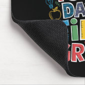 100 Tage erster Klasse Lehrer Kinder 100. Mousepad (Ecke)