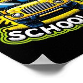 100 Tage Fahrt mit dem Schulbus 1 Poster (Ecke)