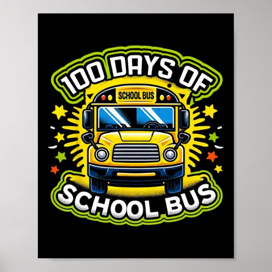 100 Tage Fahrt mit dem Schulbus 1 Poster (Vorne)