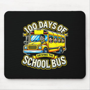100 Tage Fahrt mit dem Schulbus 2 Mousepad