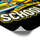 100 Tage Fahrt mit dem Schulbus 2 Poster (Ecke)