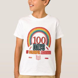 100 Tage farbiges Lernen: Bildung und Spaß T-Shirt