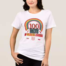 100 Tage farbiges Lernen: Bildung und Spaß Tri-Blend Shirt