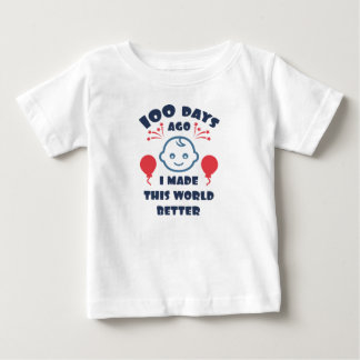 100-Tage-Feier für das Baby |100. Kinderdusche T-shirt