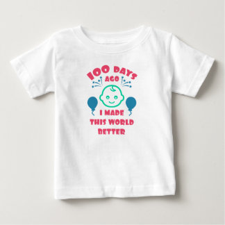 100-Tage-Feier für das Baby |100. Kinderdusche T-shirt