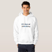 100 Tage Freundschaft Hoodie (Vorne ganz)
