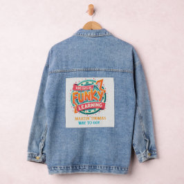 100 Tage Funky Learning: Personalisiertes Design Jeansjacke
